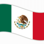 drapeau mexicain vert blanc rouge
