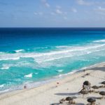 Cancun plage Mexique janvier climat