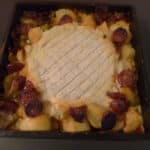tartiflette mexicaine chorizo poivron