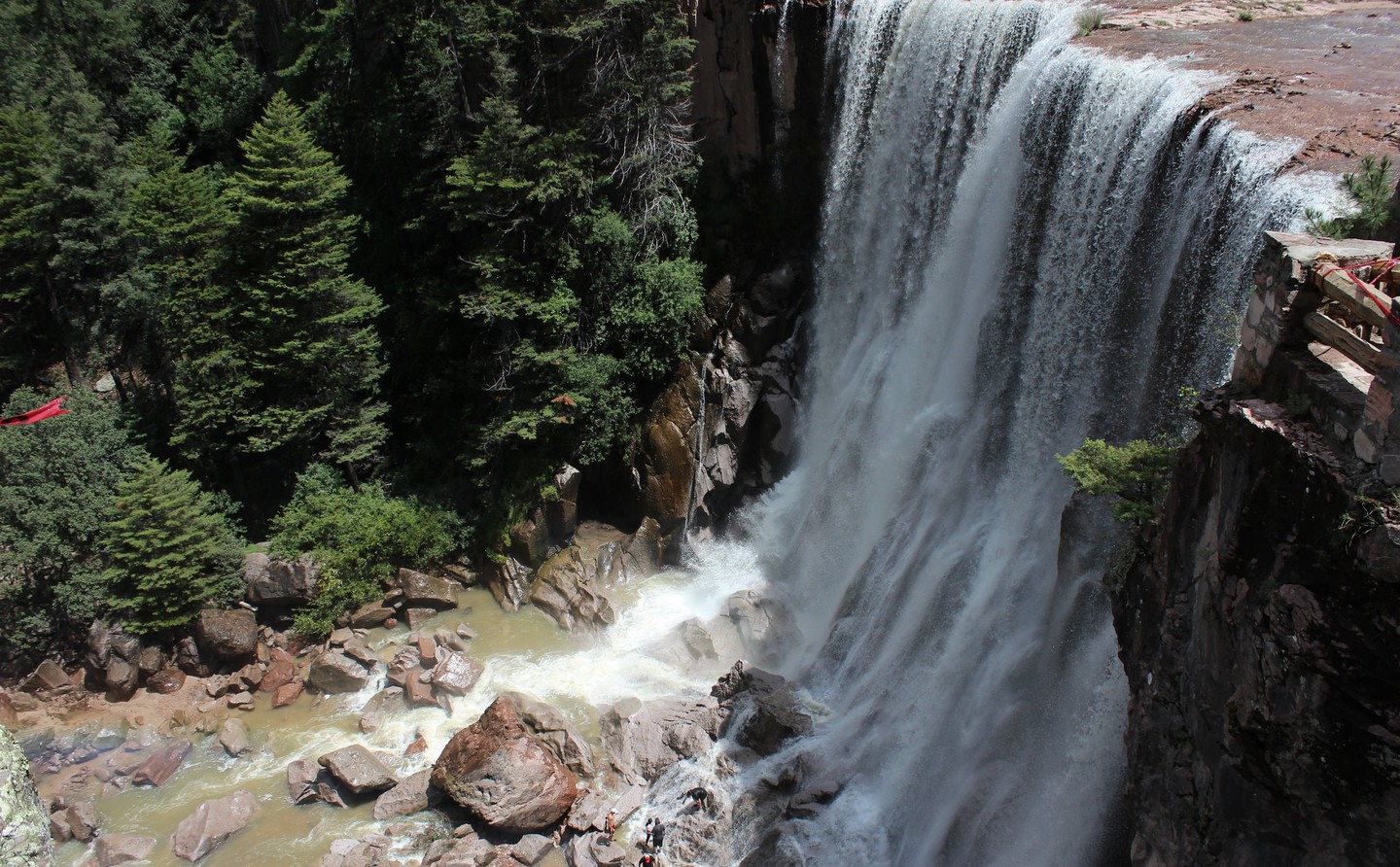 La cascade de Cusárare