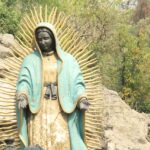 Vierge de guadalupe au Mexique