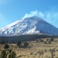 Volcan du Iztaccihuatl au Mexique