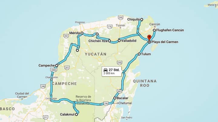 Circuit Yucatán : Voyage sur 3 semaines