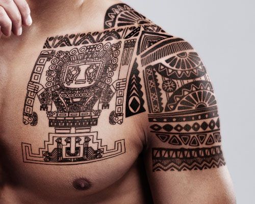 Les tatouages aztèques et mayas & leur signification