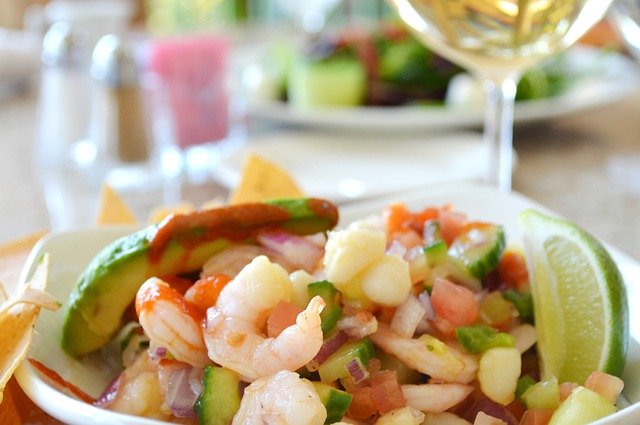 Ceviche mexicain