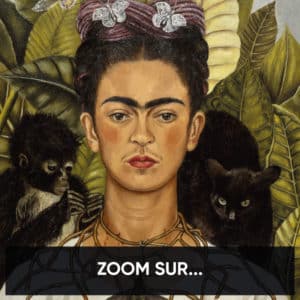 Autoportrait au collier d'épines et colibri de Frida Kahlo