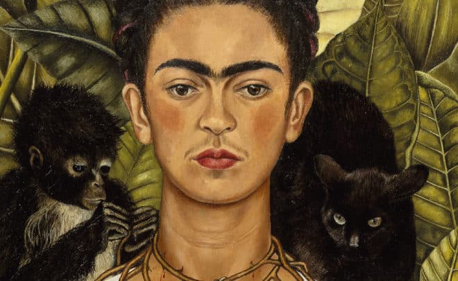 Autoportrait avec collier d’épines et colibri de Frida Kahlo