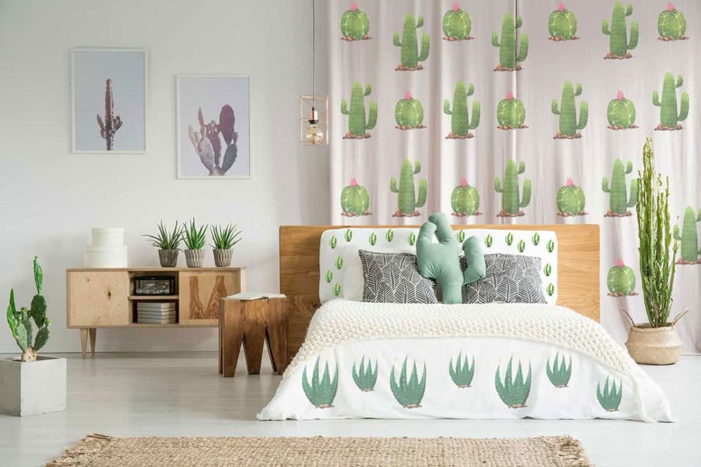 Déco exotique cactus artificiel