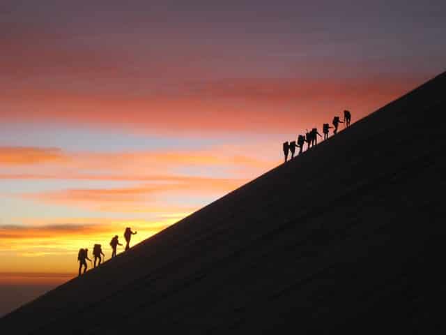 Escalade au Mexique