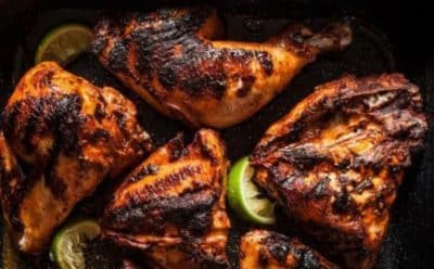 Poulet grillé au Barbecue mexicain