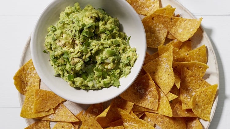 Guacamole pour une femme enceinte