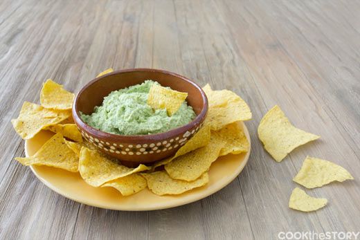 guacamole edamame