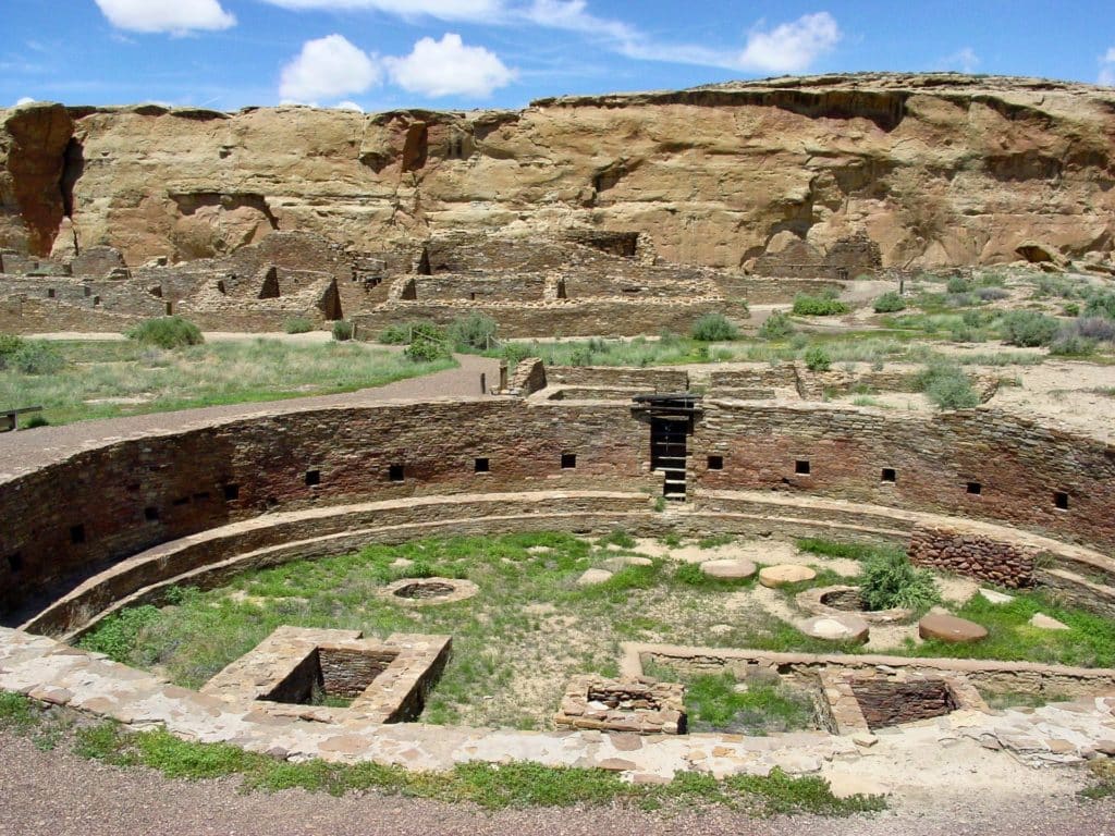 Le Chaco Canyon / Nouveau-Mexique