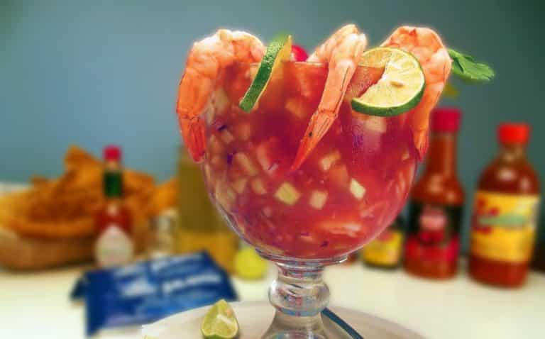 Cocktail de crevettes | Recette mexicaine