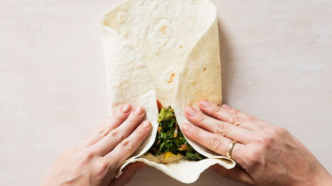 Comment plier un Wrap Mexicain ?