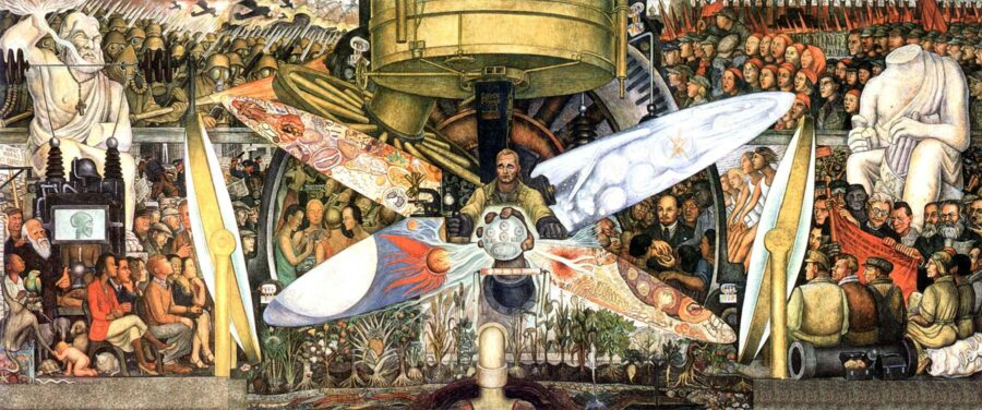 L'Homme contrôleur de l'univers de Diego Rivera