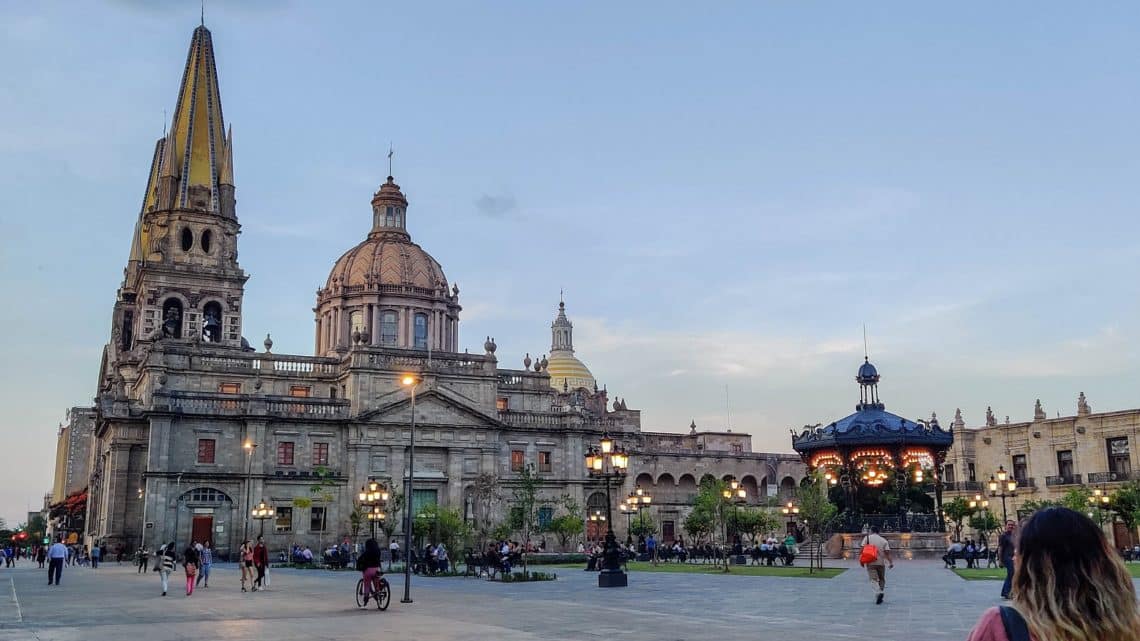 La cathédrale de Guadalajara
