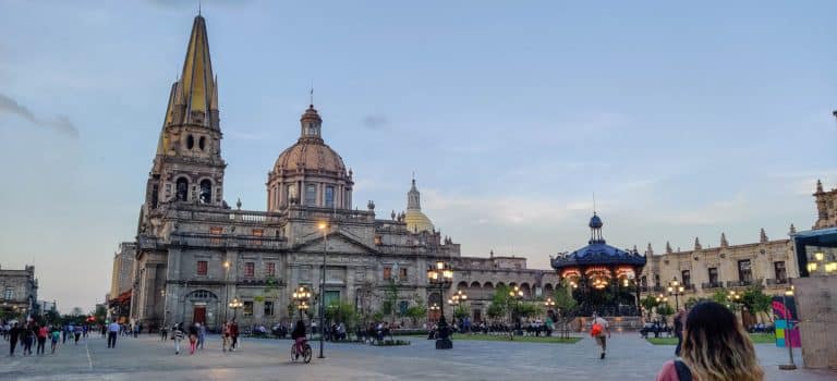 La cathédrale de Guadalajara