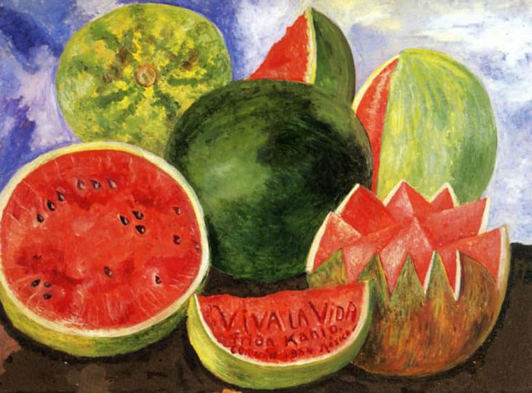 Viva la vida | tableau de Frida Kahlo