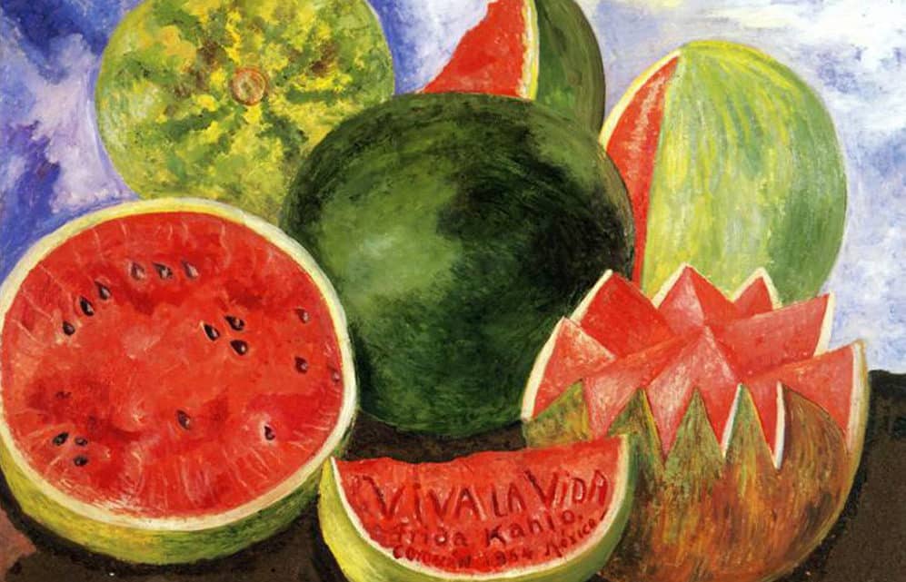 Viva la vida | tableau de Frida Kahlo