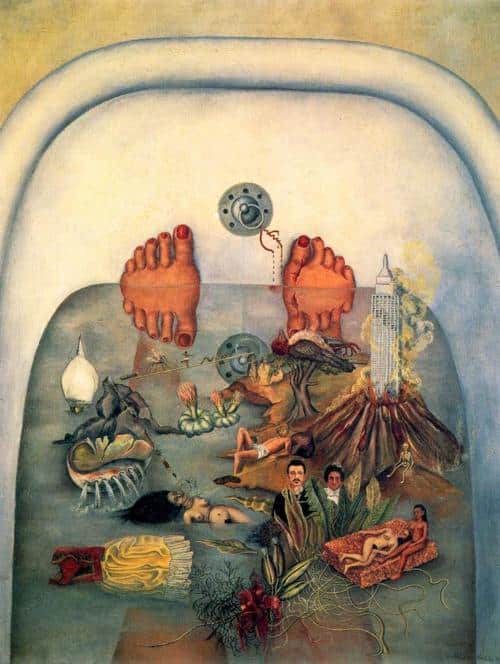 Ce que l'eau me donne de Frida Kahlo