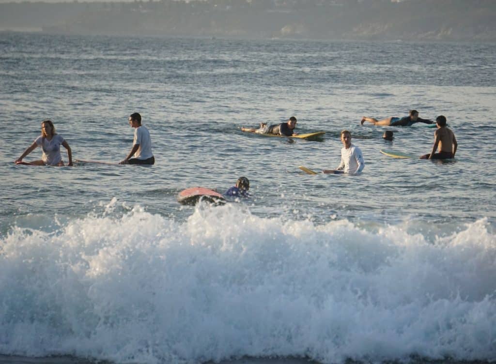 Surf plage Playa Zicatela Mexique