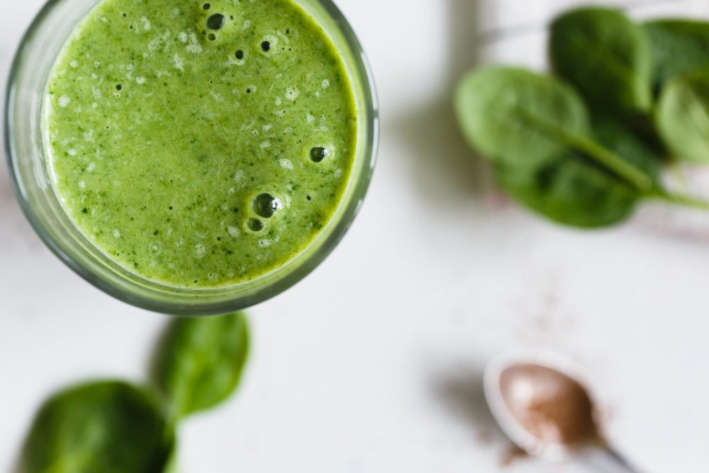 Un jus vert à base de cactus nopal