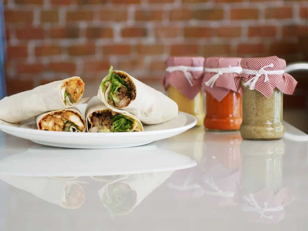 Recette de burritos au poulet à la mexicaine