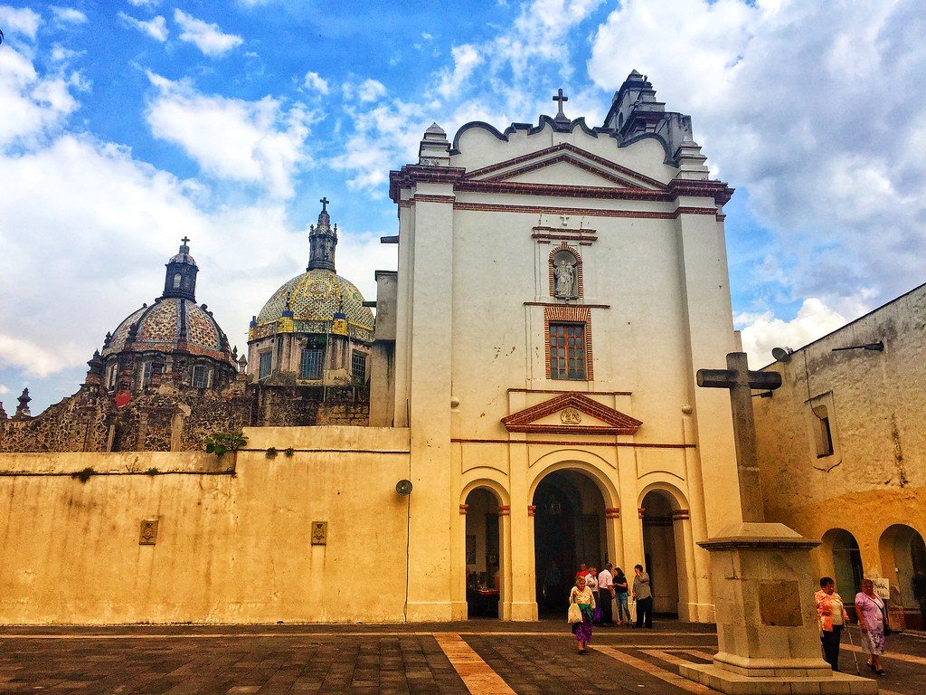 Quartier San Angel à Mexico