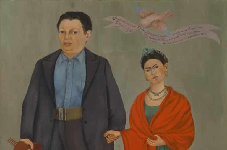 Frida et Diego Rivera de Frida Kahlo