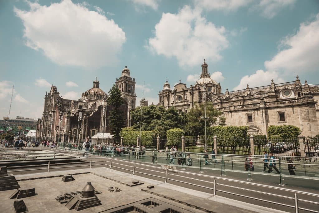 Le quartier Le centre ville historique de Mexico / Zocalo