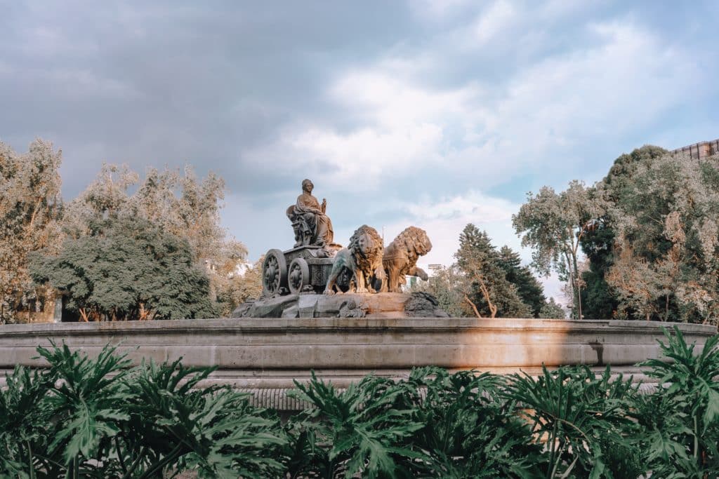 Quartier Colonia Roma fontaine cybèle rome