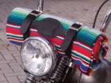Plaid mexicain pour moto