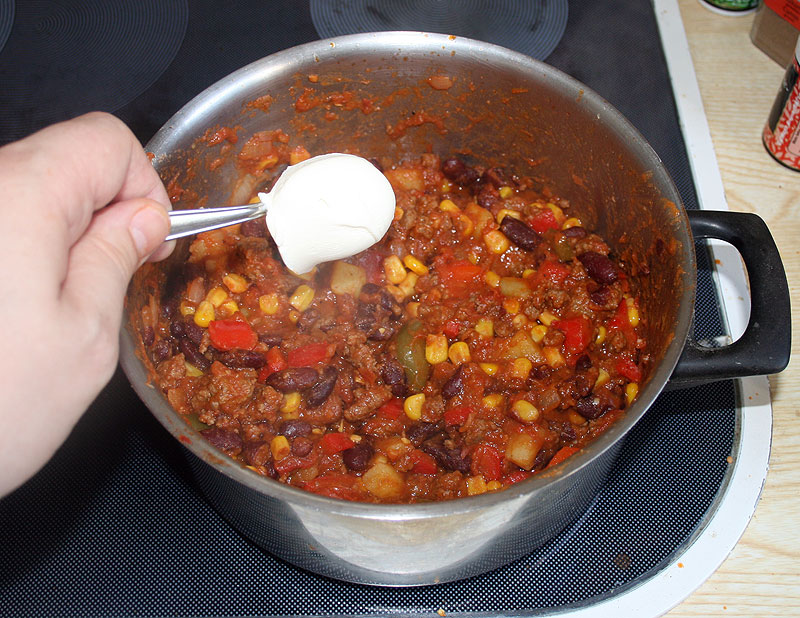 Recette originale de Chili con carne