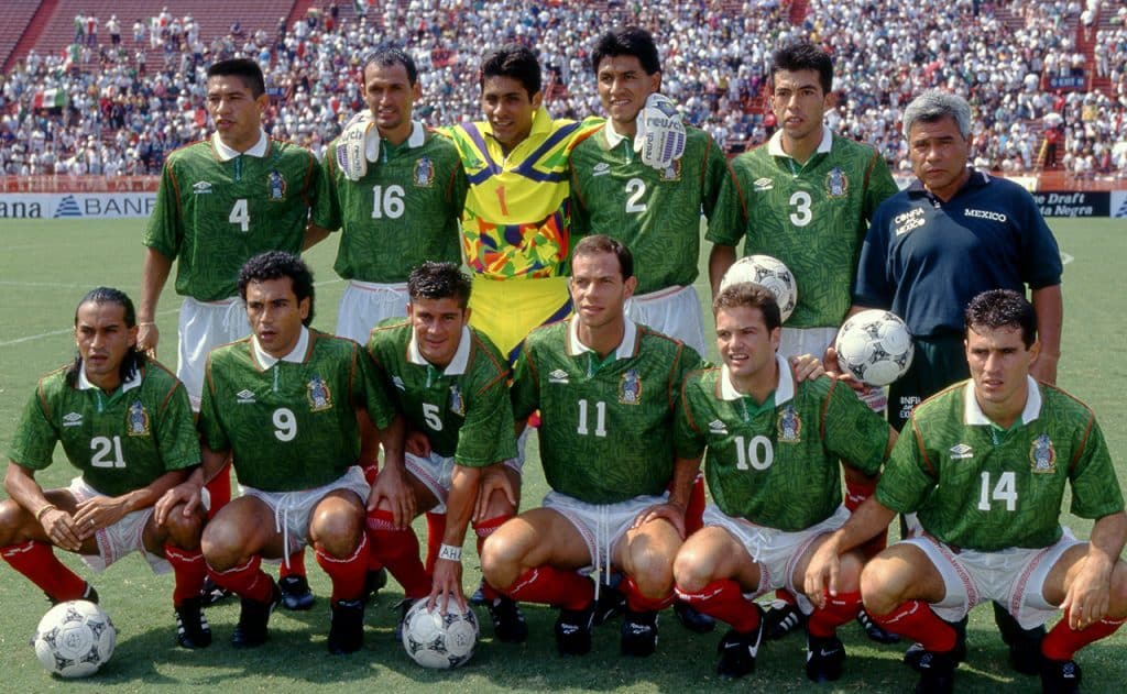 Coupe du monde 1994 équipe mexicaine Etats-Unis