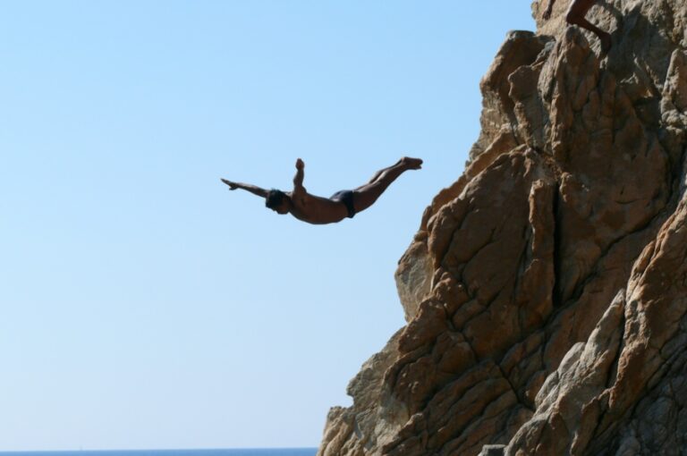 La quebrada et les plongeurs d'Acapulco