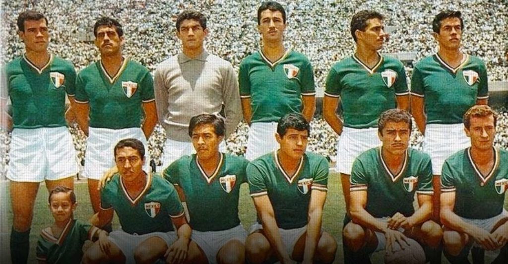 Coupe du monde 1966 équipe mexicaine Angleterre