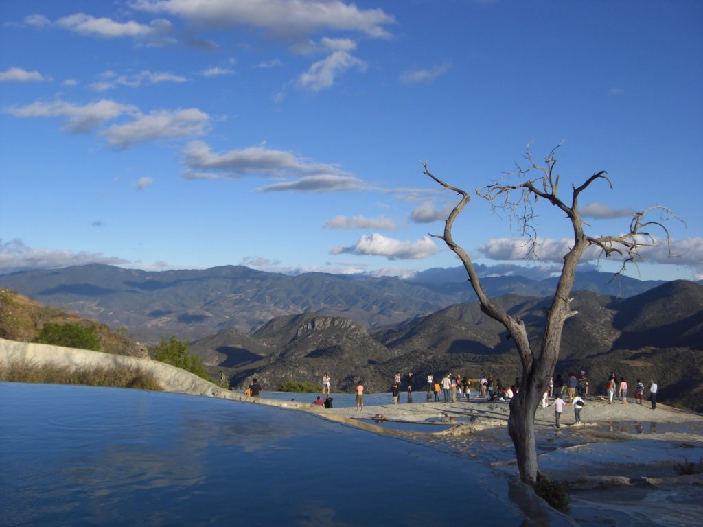 Cascades Hierve el Agua Mexique