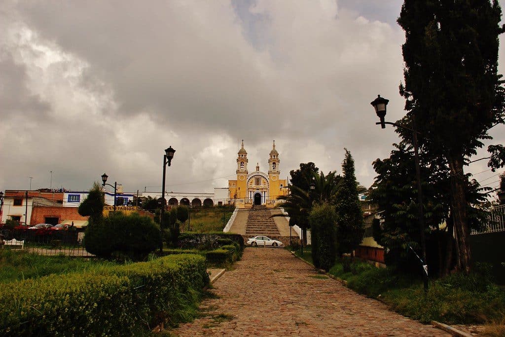 Cholula au Mexique