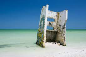 Peinture murale Isla Holbox Mexique