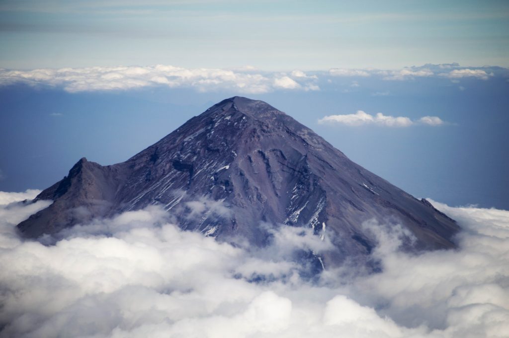Volcan Popocatepetl Mexique