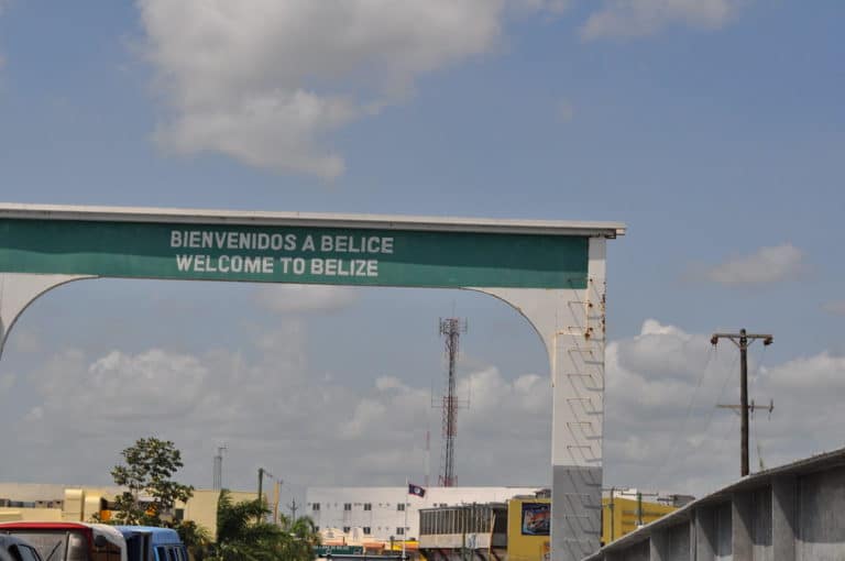 Traverser la frontière Mexique-Belize