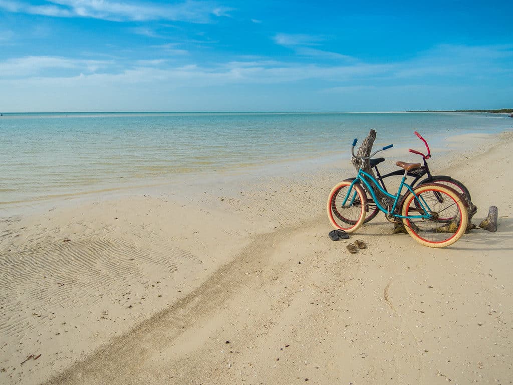 Louer des vélos à Isla Holbox