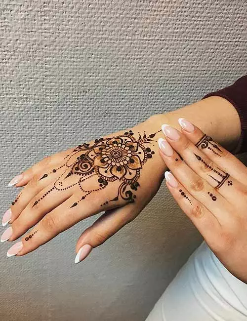 Signification des tatouages au henné