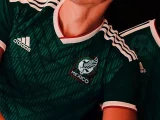 Nouveau logo Adidas maillot du Mexique foot