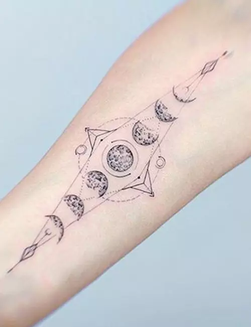 Phases-Of-The-Moon-Tattoos