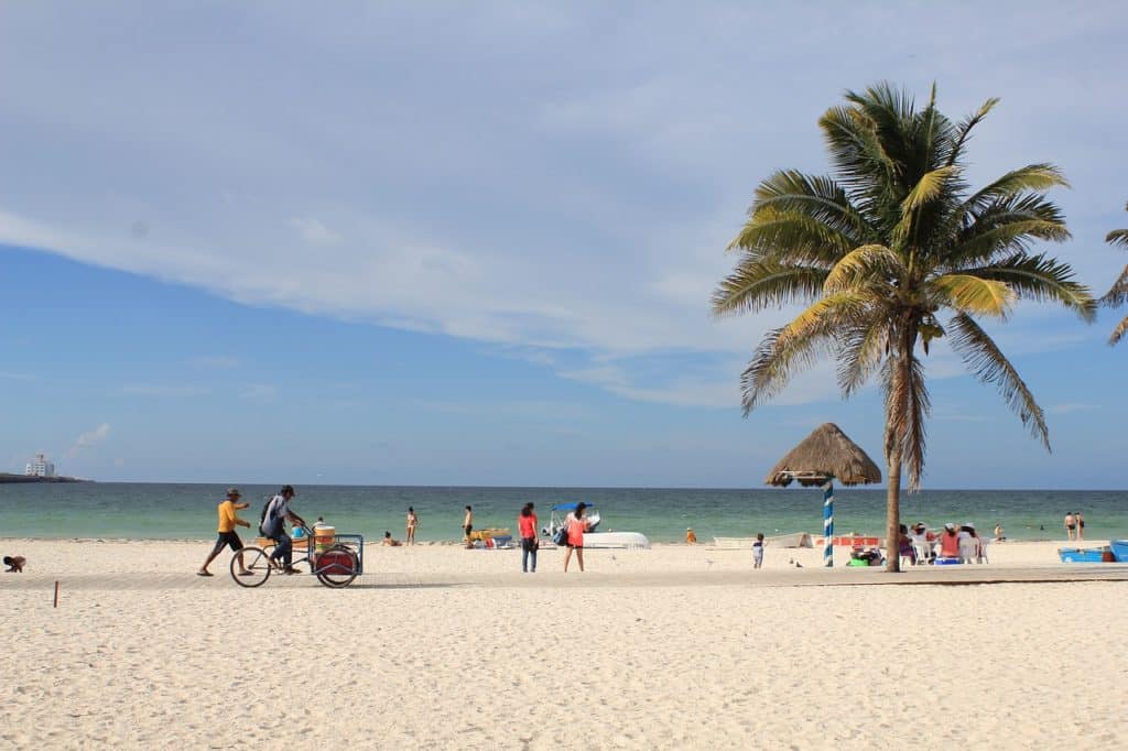Les plages de Progreso et Chicxulub
