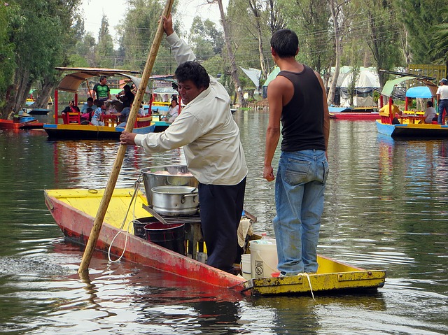 Balades en bateau à Xochimilco