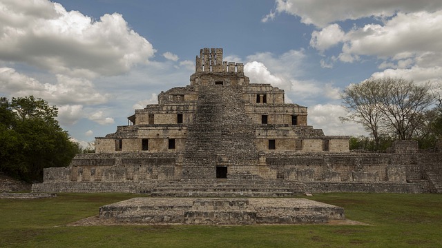 Ruines Mayas à proximité de Campeche