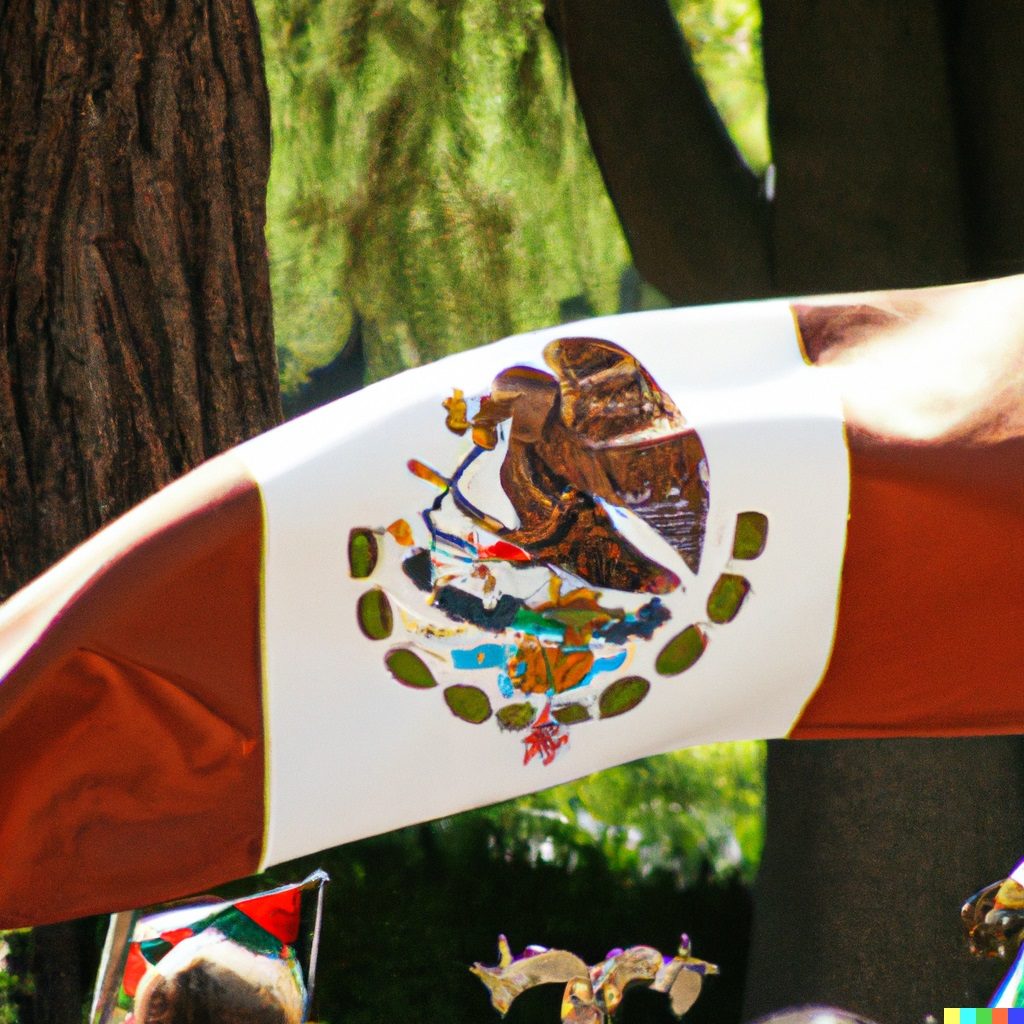 Ancien drapeau mexicain